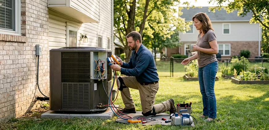 HVAC Replacement in Bensalem