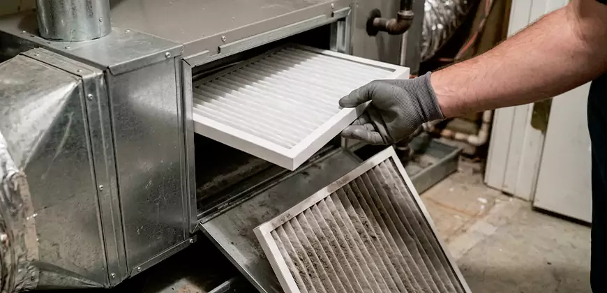 Window and Split Unit Filter Cleaning in Bensalem