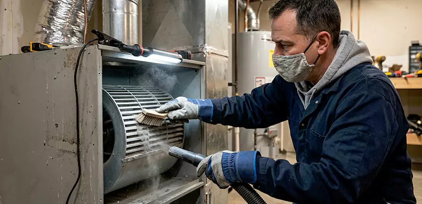 Commercial Vent Decontamination in Bensalem