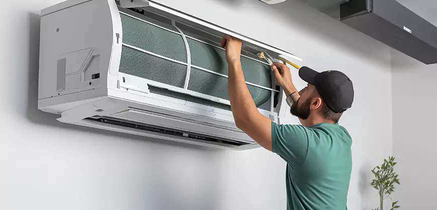 Bathroom and Small Space Ductless Installation in Bensalem